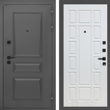 Входная дверь Орлеан 12 - Белое дерево