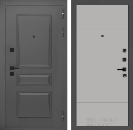 Входная дверь Орлеан 13 - Грей софт