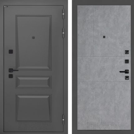 Входная дверь Орлеан 21 - Бетон светлый