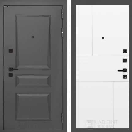 Входная дверь Орлеан 21 - Белый софт