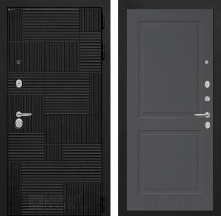 Входная дверь PAZL 11 - Графит софт