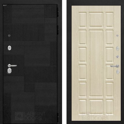 Входная дверь PAZL 12 - Беленый дуб