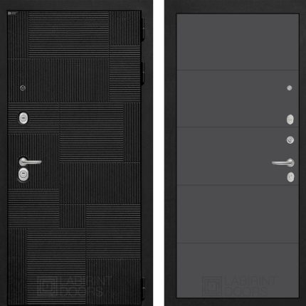 Входная дверь PAZL 13 - Графит софт