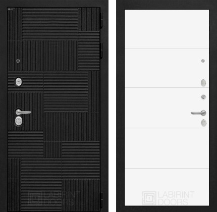 Входная дверь PAZL 13 - Белый софт