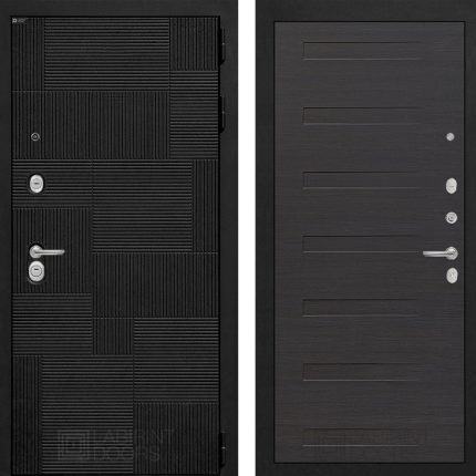 Входная дверь PAZL 14 - Эковенге поперечный