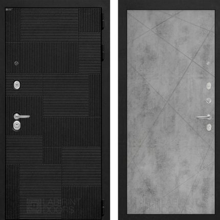 Входная дверь PAZL 24 - Бетон светлый