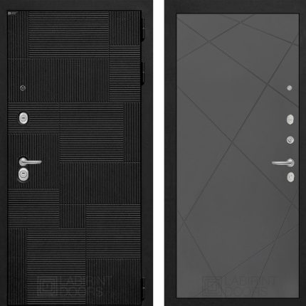 Входная дверь PAZL 24 - Графит софт