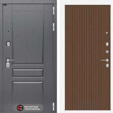 Входная дверь Платинум 29 - Дуб кантри темный