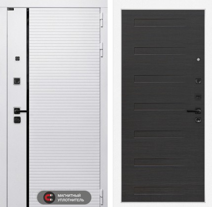 Входная дверь ROYAL 14 - Эковенге горизонтальный