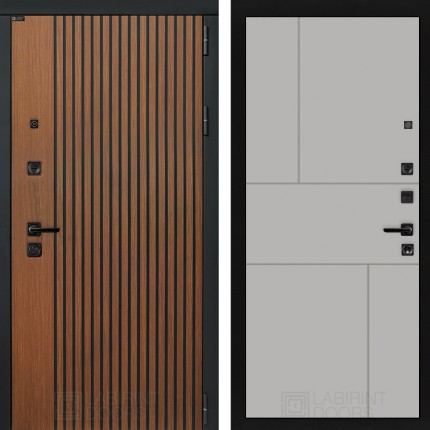 Входная дверь STORM 21 - Грей софт