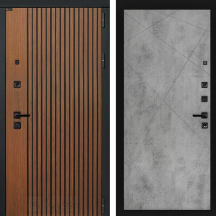 Входная дверь STORM 24 - Бетон светлый