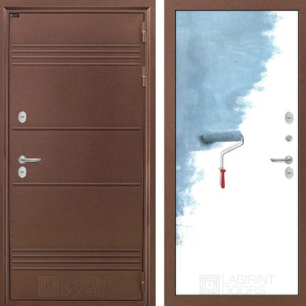 Входная дверь Термо Лайт 28 - Грунт под покраску