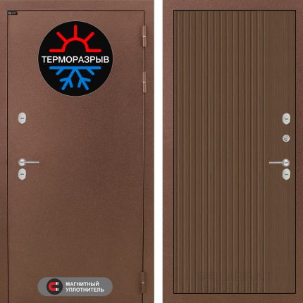 Входная дверь Термо Магнит 29 - Дуб кантри темный