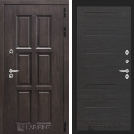 Входная дверь Лондон 14 - Эковенге поперечный