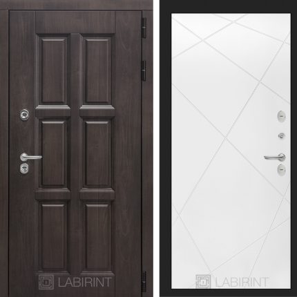 Входная дверь Лондон 24 - Белый софт