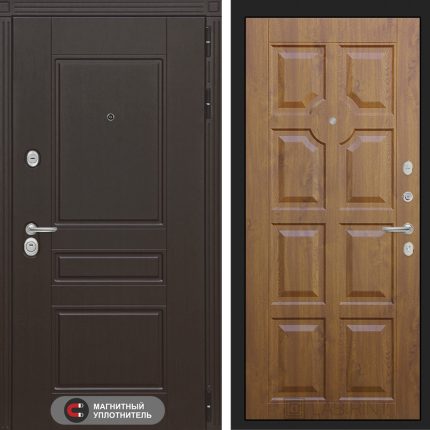 Входная дверь Мегаполис 17 - Золотой дуб