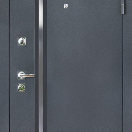 Стальная дверь "Меккано". Заказная модель.