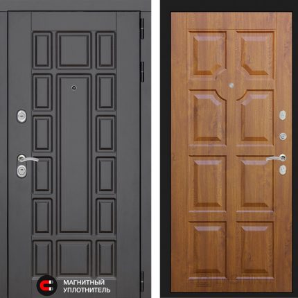 Входная дверь Нью-Йорк 17 - Золотой дуб