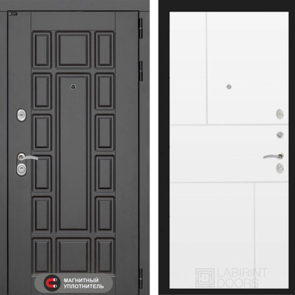 Входная дверь Нью-Йорк 21 - Белый софт