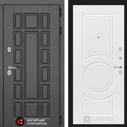 Входная дверь Нью-Йорк 23 - Белый софт