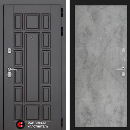 Входная дверь Нью-Йорк 24 - Бетон светлый