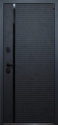 Стальная дверь "Оникс". Заказная модель.