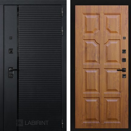 Входная дверь PIANO 17 - Золотой дуб