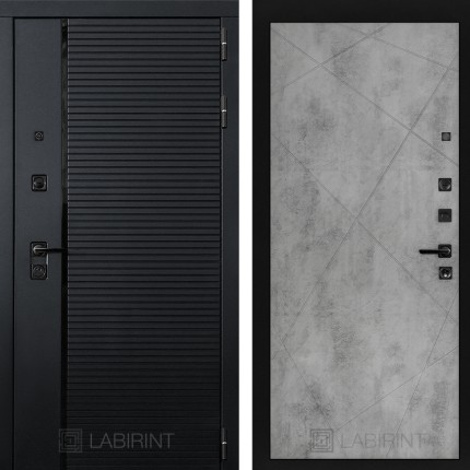 Входная дверь PIANO 24 - Бетон светлый