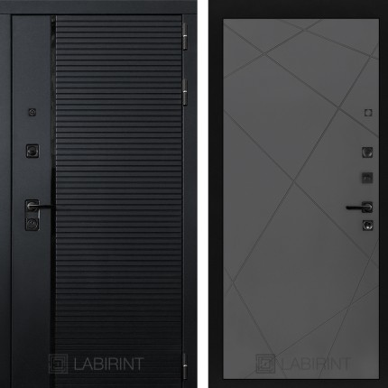 Входная дверь PIANO 24 - Графит софт