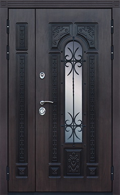 Стальная дверь "Русь Великая" (терморазрыв 3к). Заказная модель.