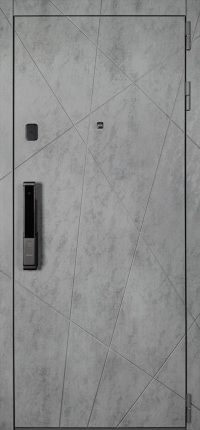 Стальная дверь "Сантос". Заказная модель.