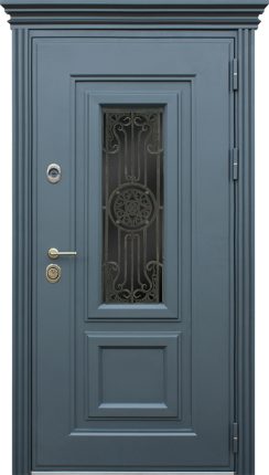 Стальная дверь "Сапфир". Заказная модель.