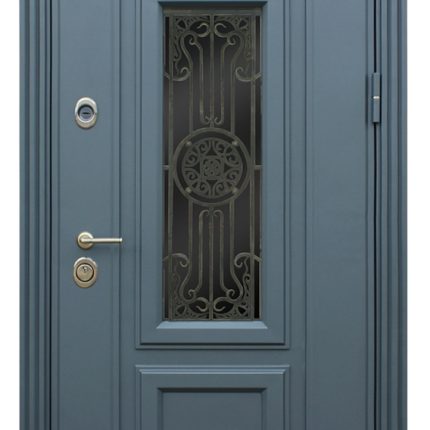 Стальная дверь "Сапфир". Заказная модель.