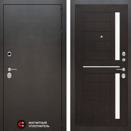 Входная дверь SILVER 02 - Венге