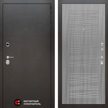 Входная дверь SILVER 06 - Сандал серый