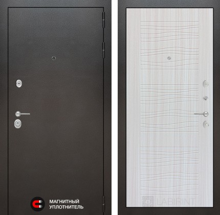 Входная дверь SILVER 06 - Сандал белый