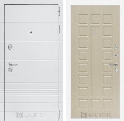 Входная дверь Трендо 04 - Беленый дуб