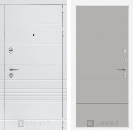 Входная дверь Трендо 13 - Грей софт