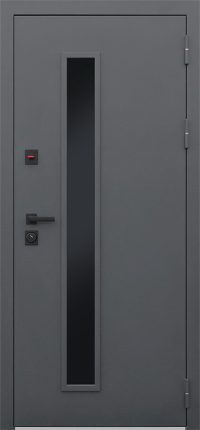 Стальная дверь "Trento" с окном (терморазрыв 3к)