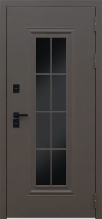 Стальная дверь "Тундра" с окном (терморазрыв 3к)