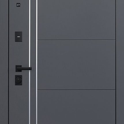 Стальная дверь "Vegas" с зеркалом