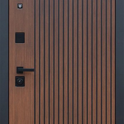 Стальная дверь "Velvet" с зеркалом