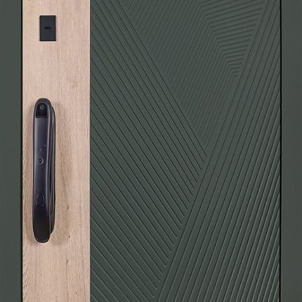 Стальная дверь "Vertu" (биометрический замок)